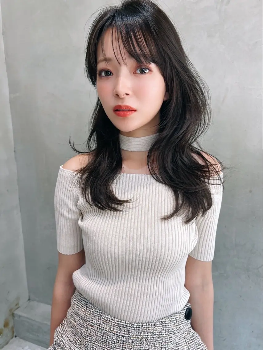 ロング カラー ヘアカラー トリートメント ヘッドスパ サラサラ美髪へ✨ RIKUTOのヘアスタイル