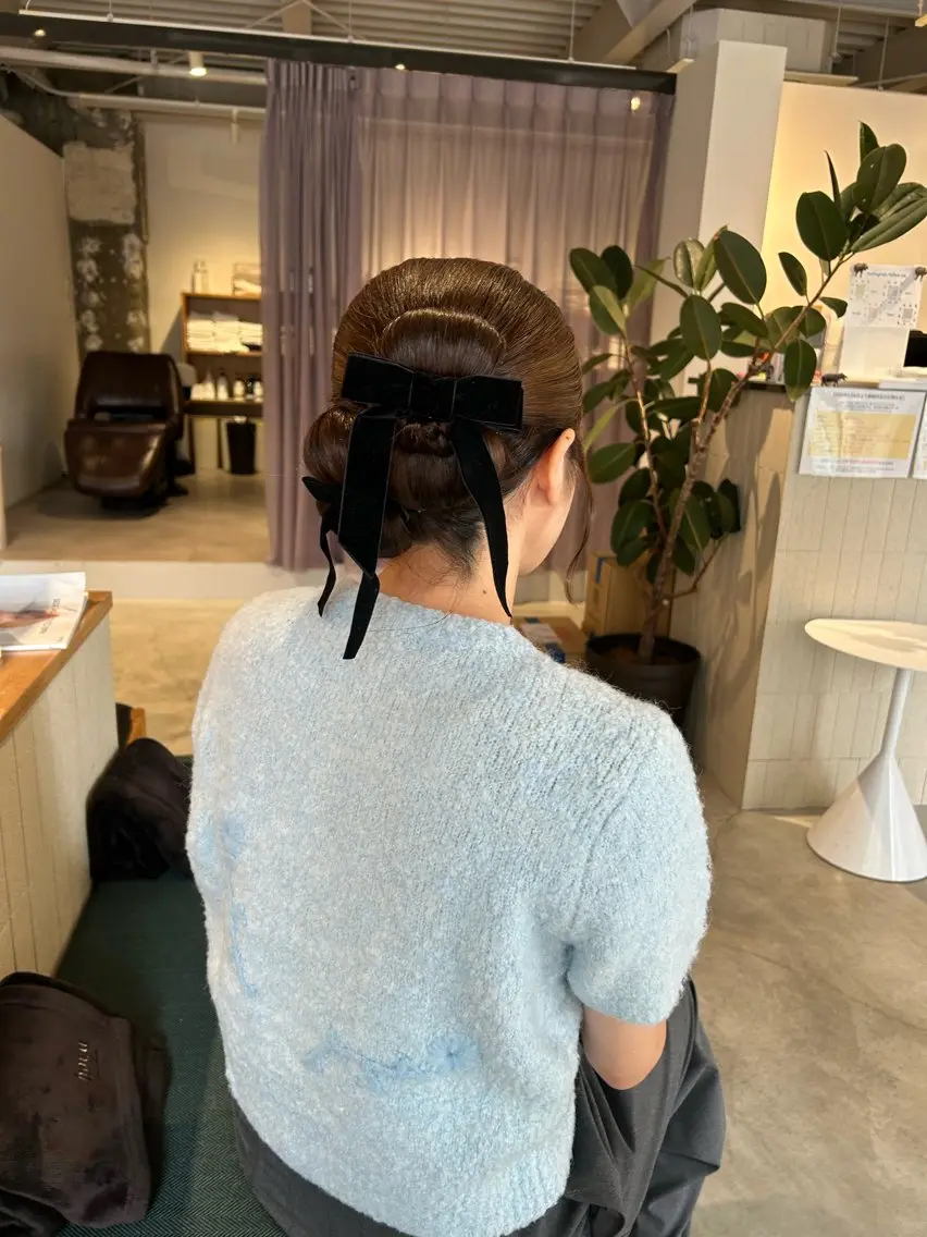 ヘアアレンジ 園田 朱理のヘアスタイル
