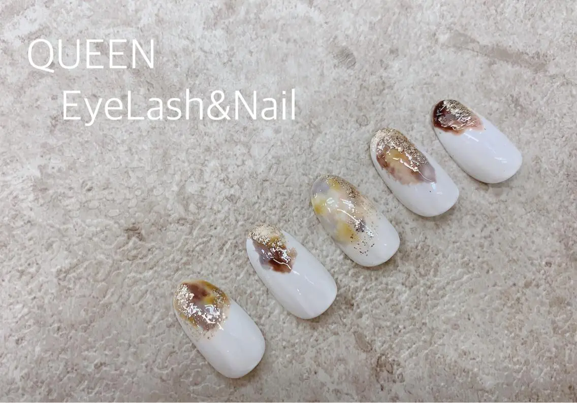 ミディアム カラー ネイル Bloom Nailのネイルデザイン