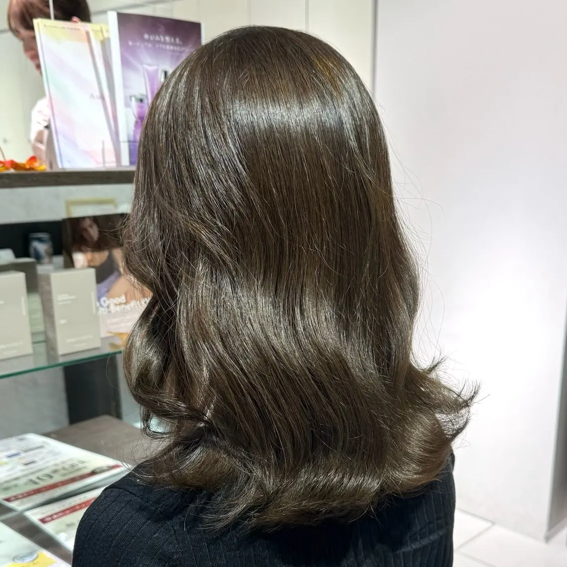 ロング カラー ヘアアレンジ ヘアカラー ブリーチなしカラー /新百合ヶ丘/安形翔のヘアスタイル