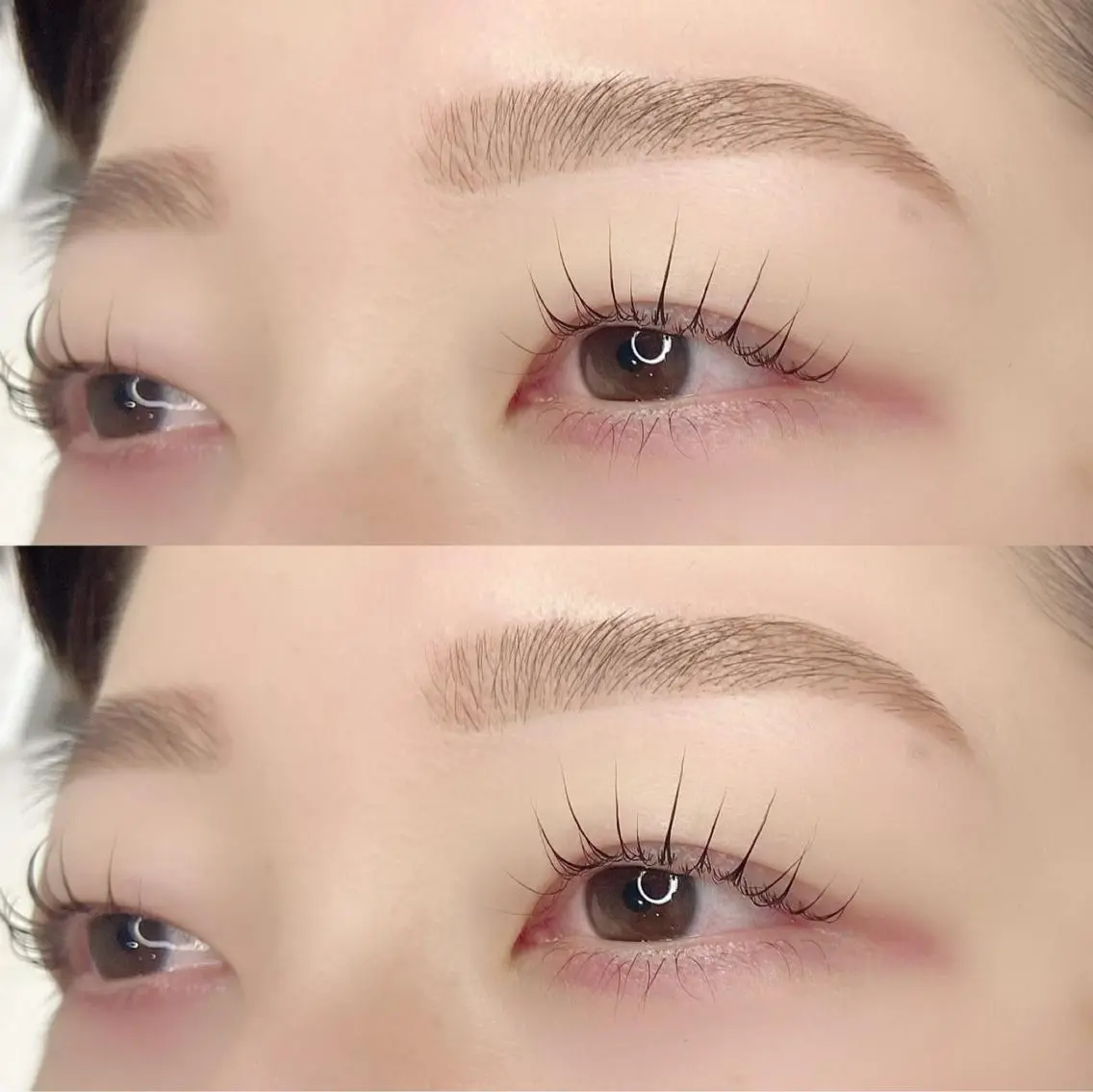 マツエク・マツパ アイブロウ ワックス脱毛 眉カット Anji 🎀 riche eyeのネイルデザイン