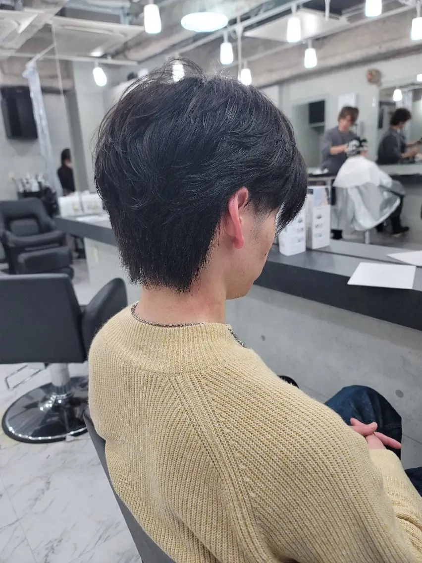 ​【韓国ヘア】カット＋ダウンパーマ✂️浮き癖解消で憧れのシルエットに✨の写真