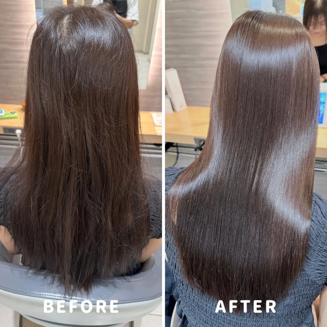 セミロング カット 縮毛矯正 トリートメント 6月以降は渋谷で受付 ツダケイタロウのヘアスタイル