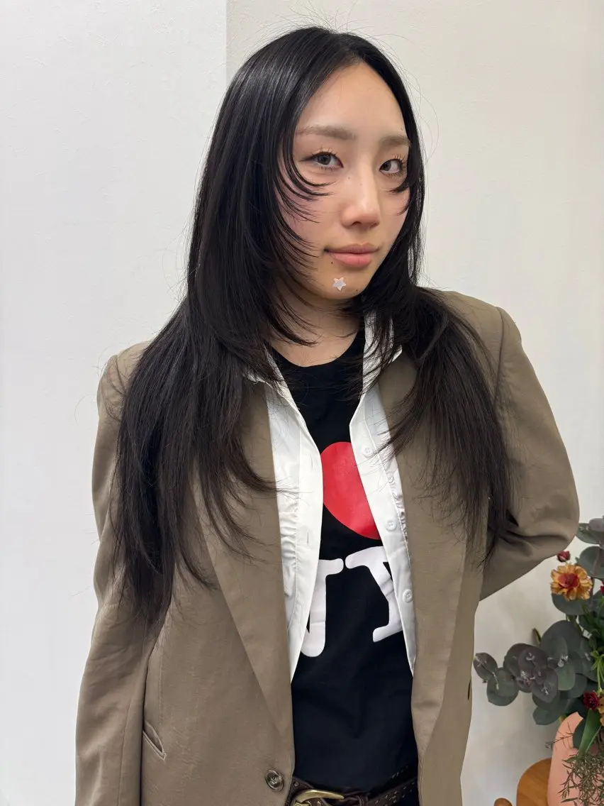 ロング 🎀海外ヘア/表参道 Satone🎀のヘアスタイル