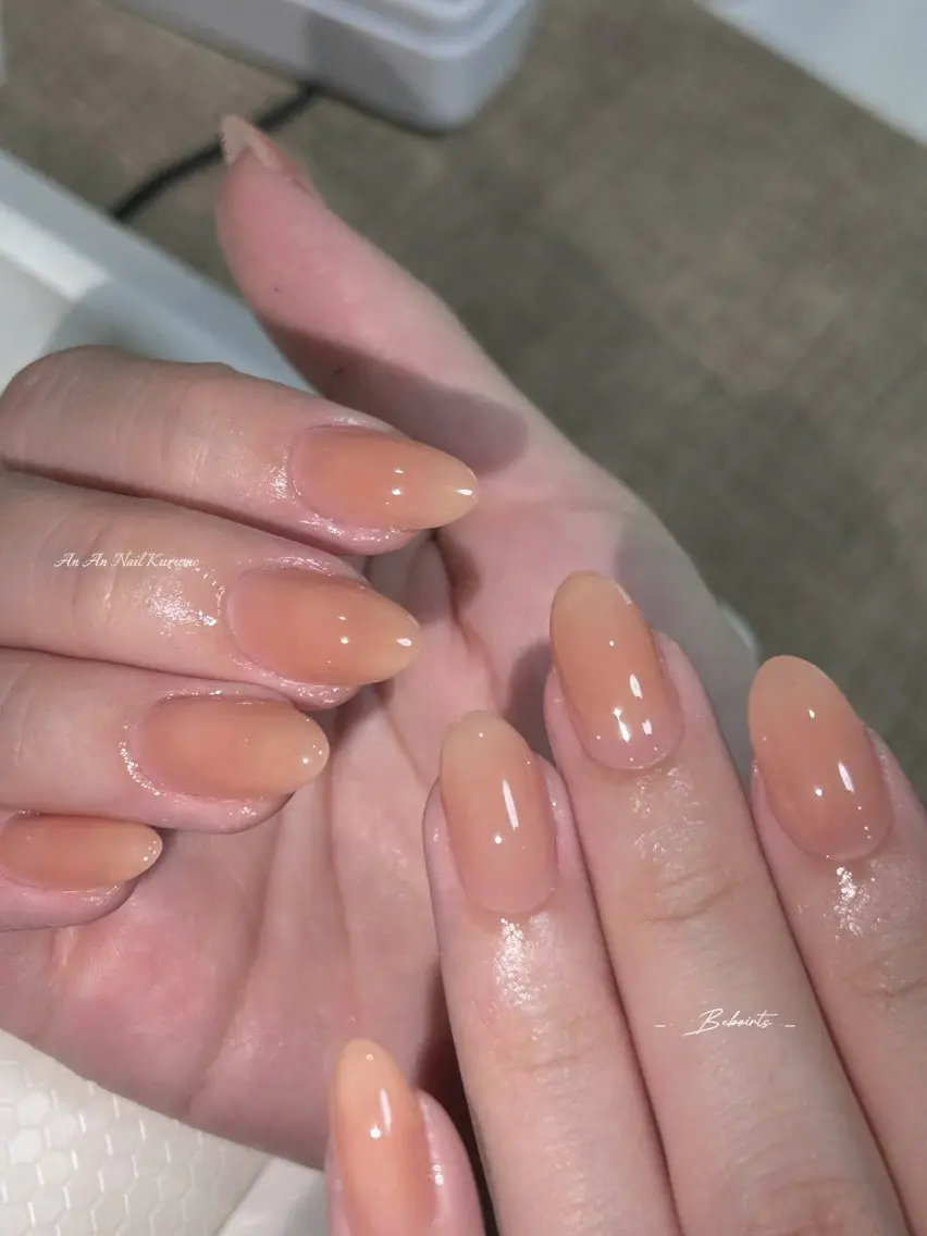 ネイル オフィスネイル ハンドネイル AN AN NAILKURUMEのネイルデザイン
