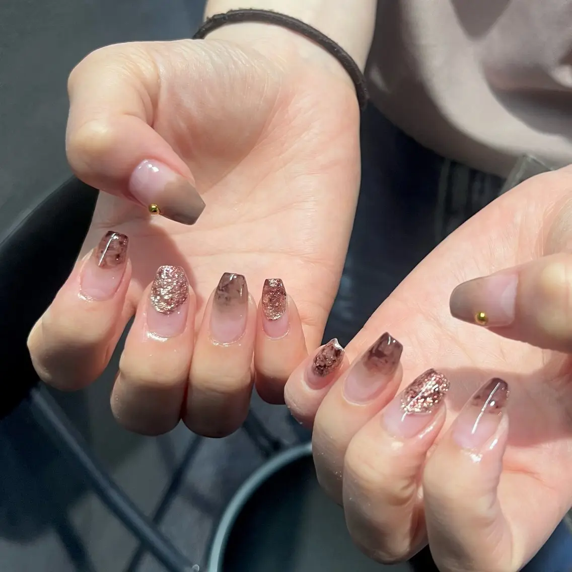ネイル ニュアンスネイル ハンドネイル cocoro 🍀のネイルデザイン