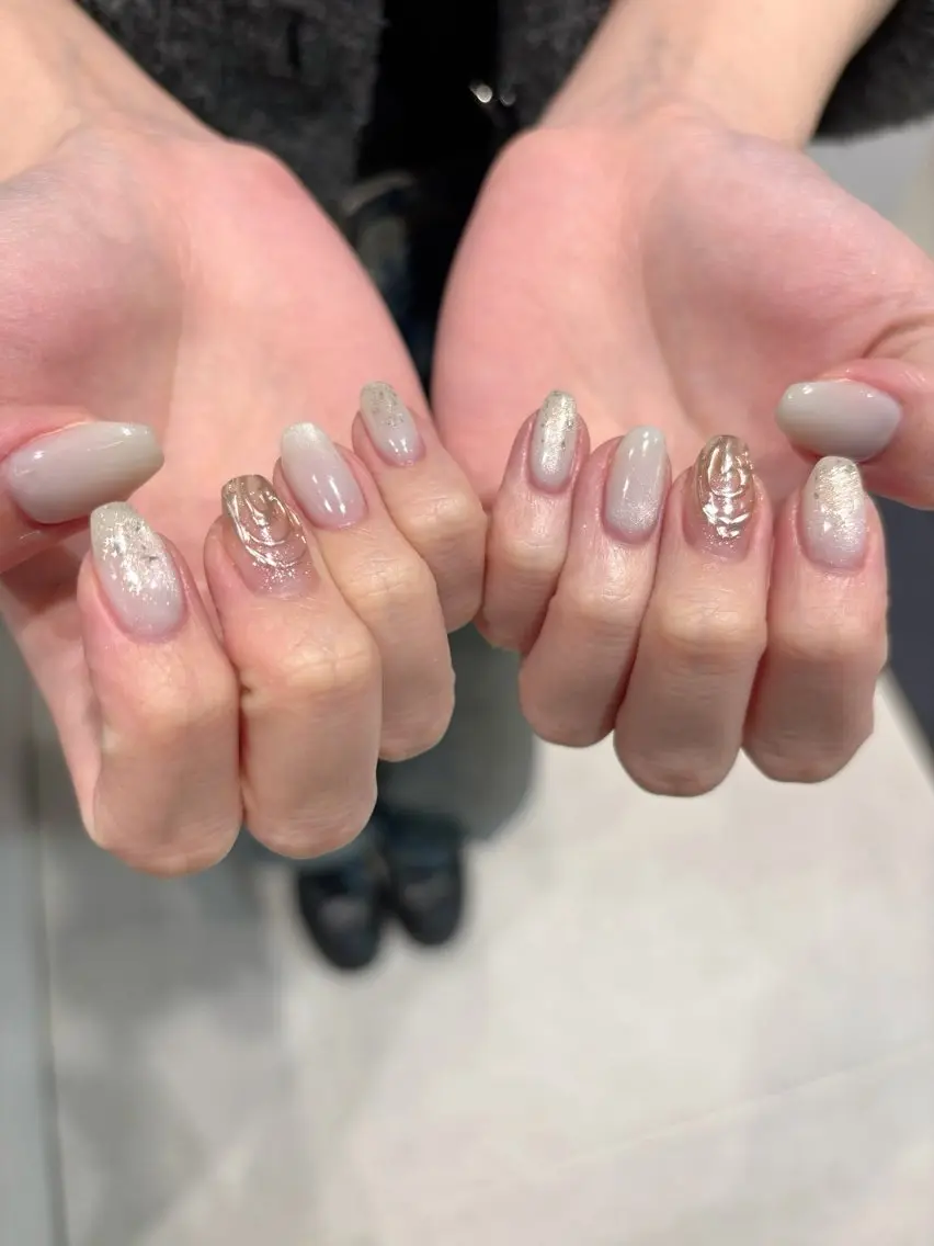 ネイル ニュアンスネイル kanell⭐︎ ニュアンスネイルのネイルデザイン