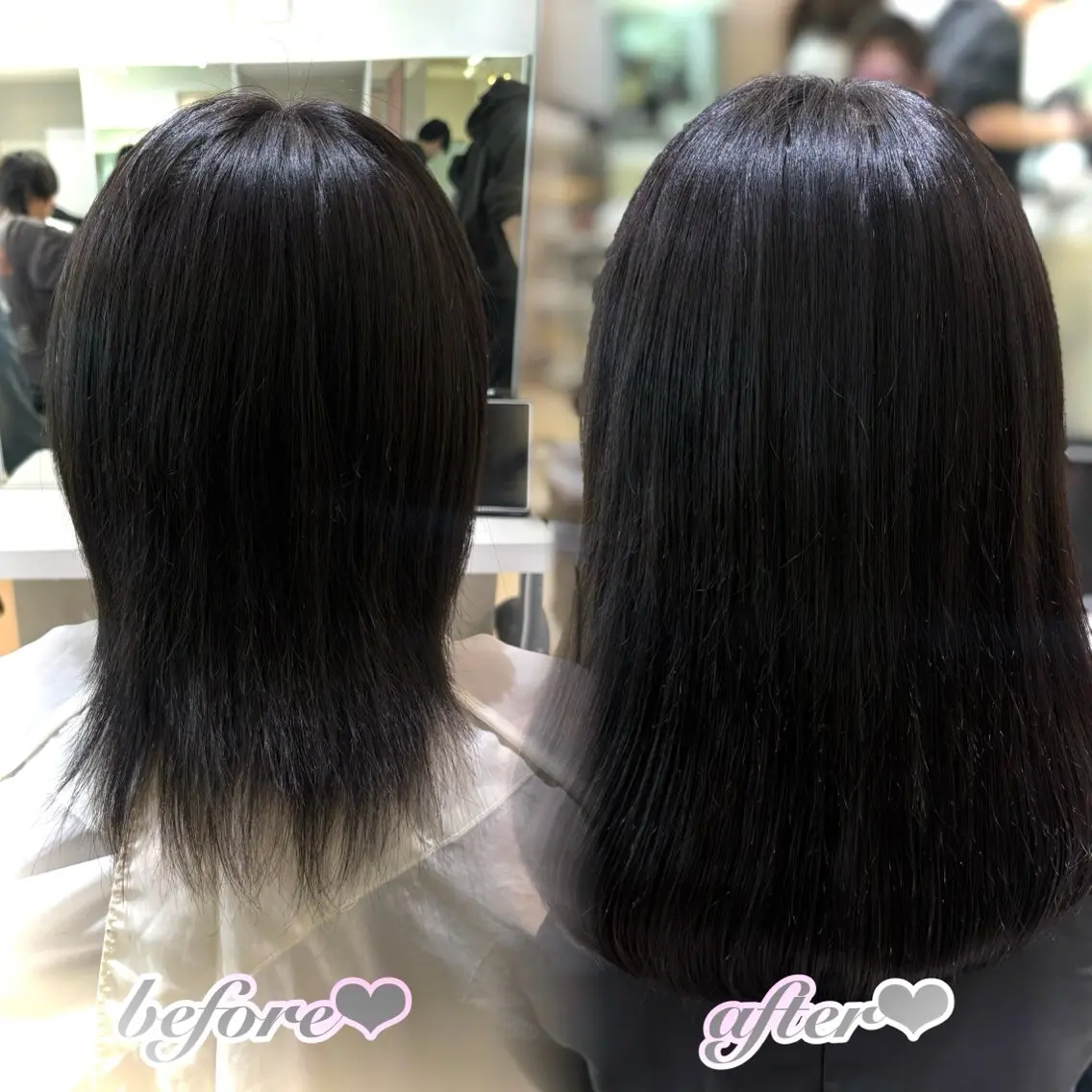 ロング シールエクステ エクステ エクステ 新宿/艶カラー 🎀韓国ヘアKANAのヘアスタイル