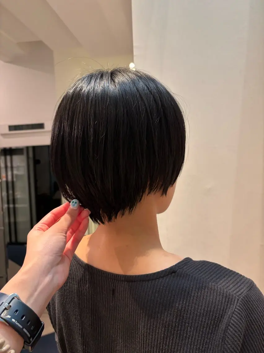 ショート ワタナベ イオリ🧼のヘアスタイル
