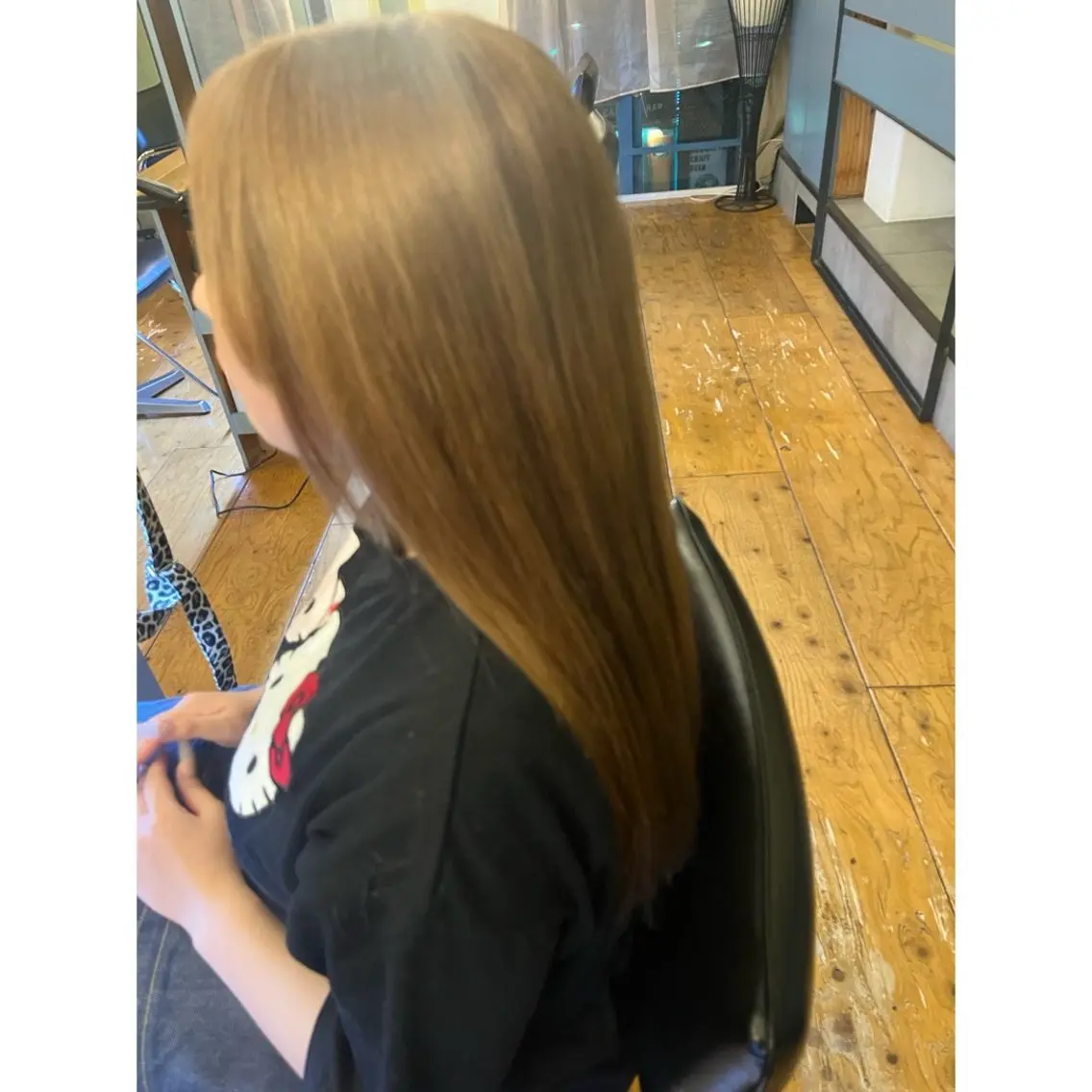 セミロング カラー セミロングパーマ ボブ 髪質改善 トリートメント Lagom なかだのヘアスタイル