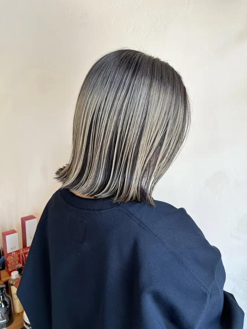 ミディアム カラー AKALA HAIR 西宮店 Juriのヘアスタイル
