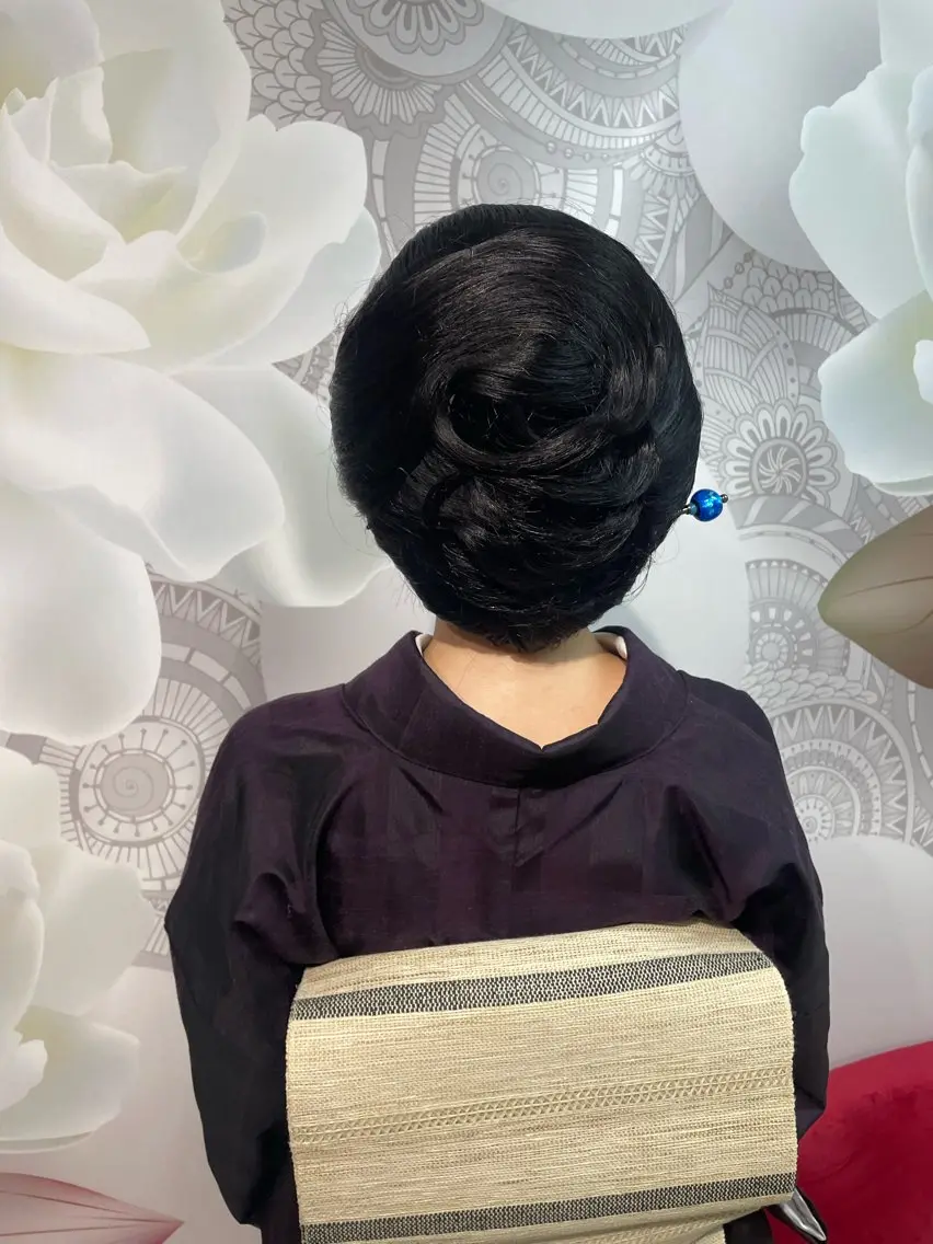 ヘアアレンジ ヘアセット 佐野 優美子のヘアスタイル