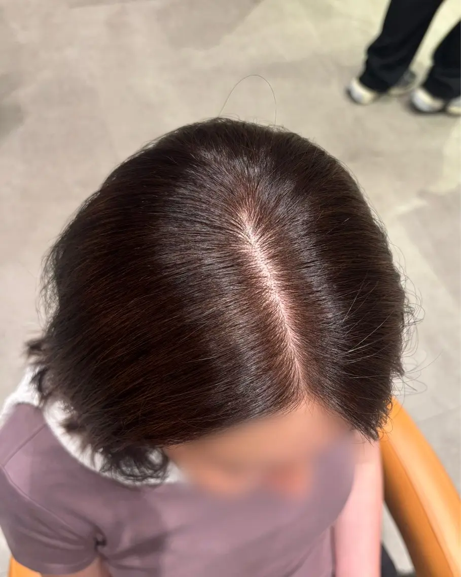 ミディアム カラー ゆな🧸 bautriumのヘアスタイル