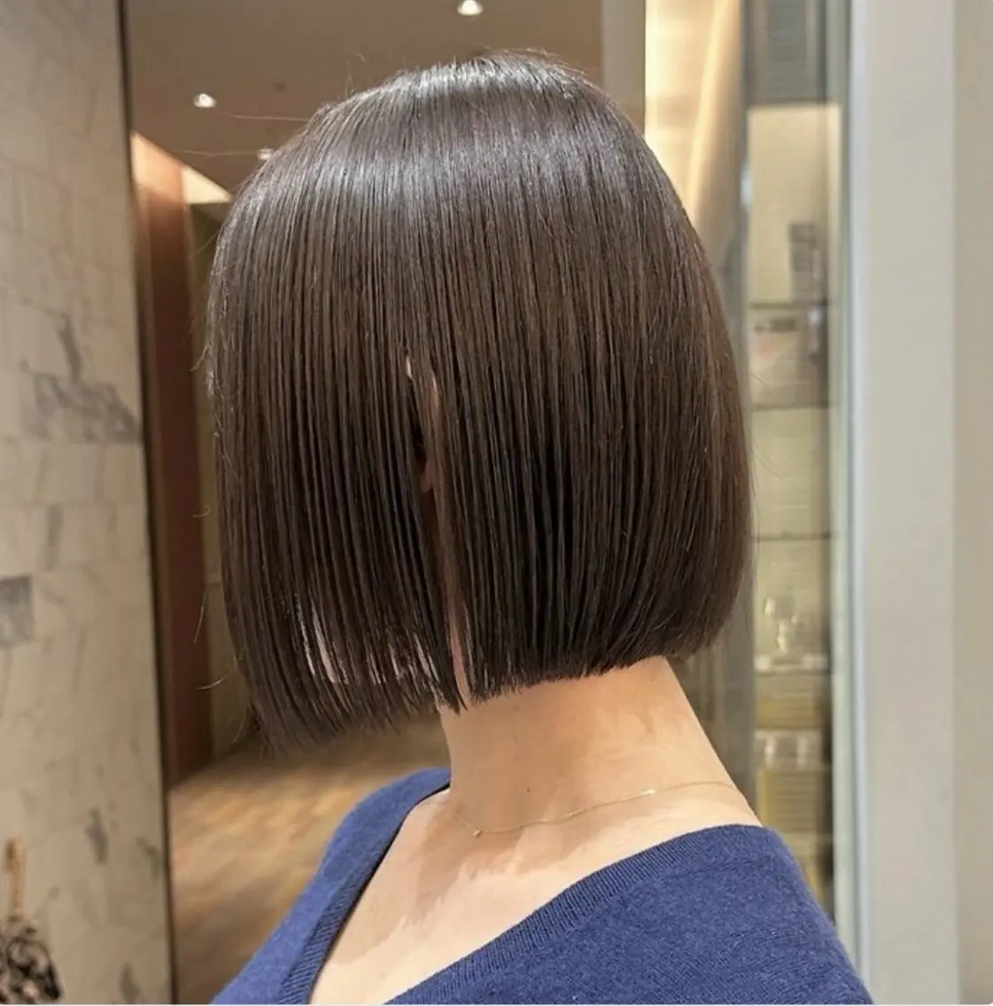 ミディアム ヘアカラー 【銀座】小顔/艶髪 似合わせヘア🌙三浦のヘアスタイル