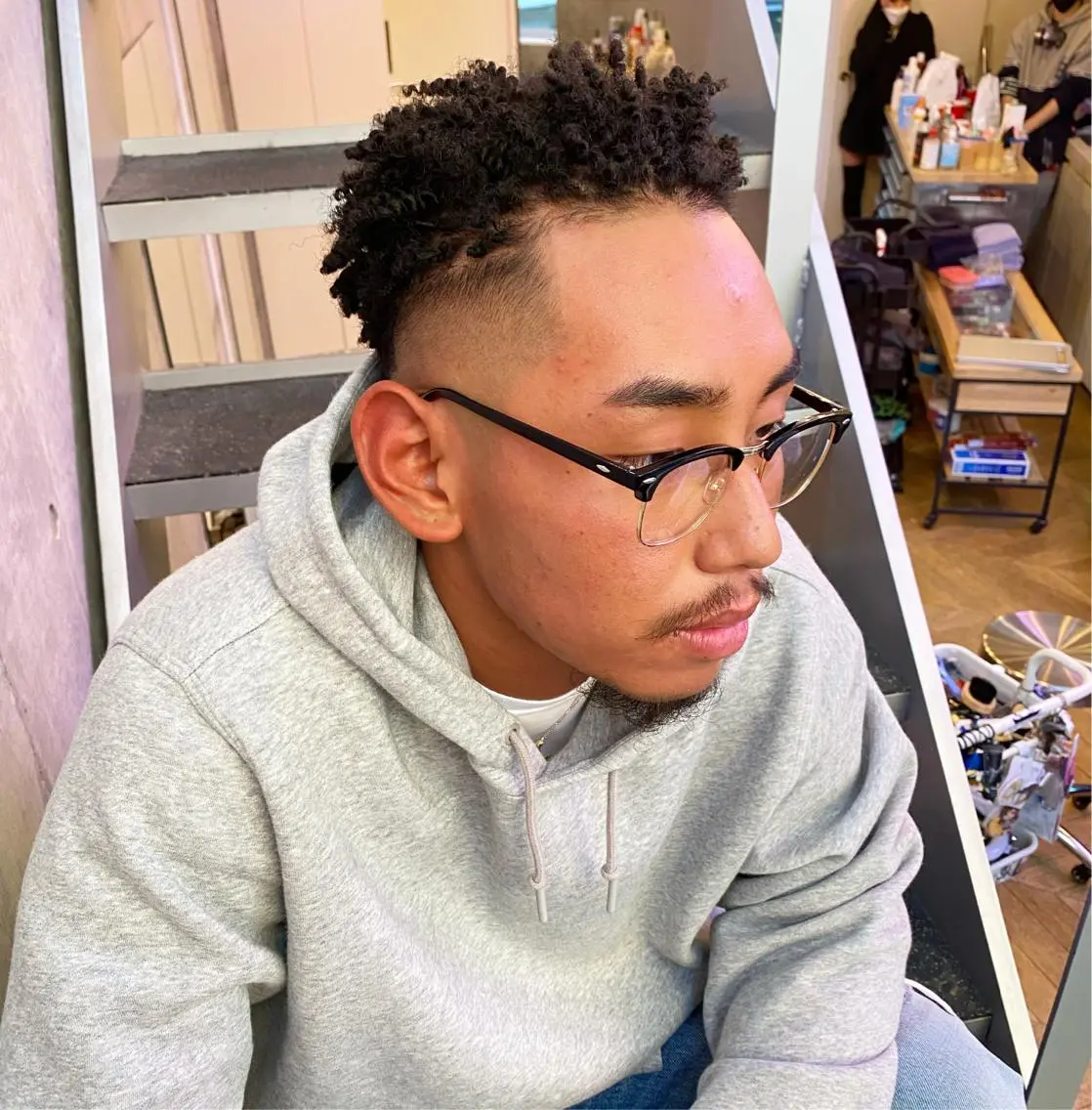 ショート カラー パーマ ヘアアレンジ メンズ キッズ ネイル マツエク・マツパ 中元 淳のヘアスタイル