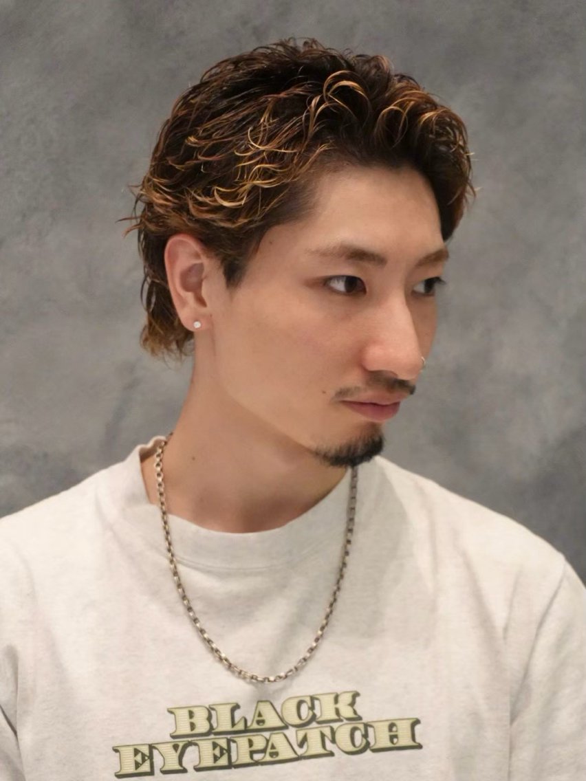 ミディアム 田中 優李のヘアスタイル