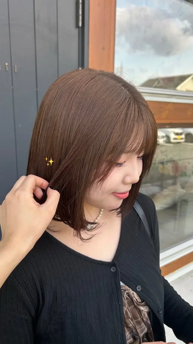 ショート カラー ヘアカラー emusalon . Akika✮*。゚のヘアスタイル