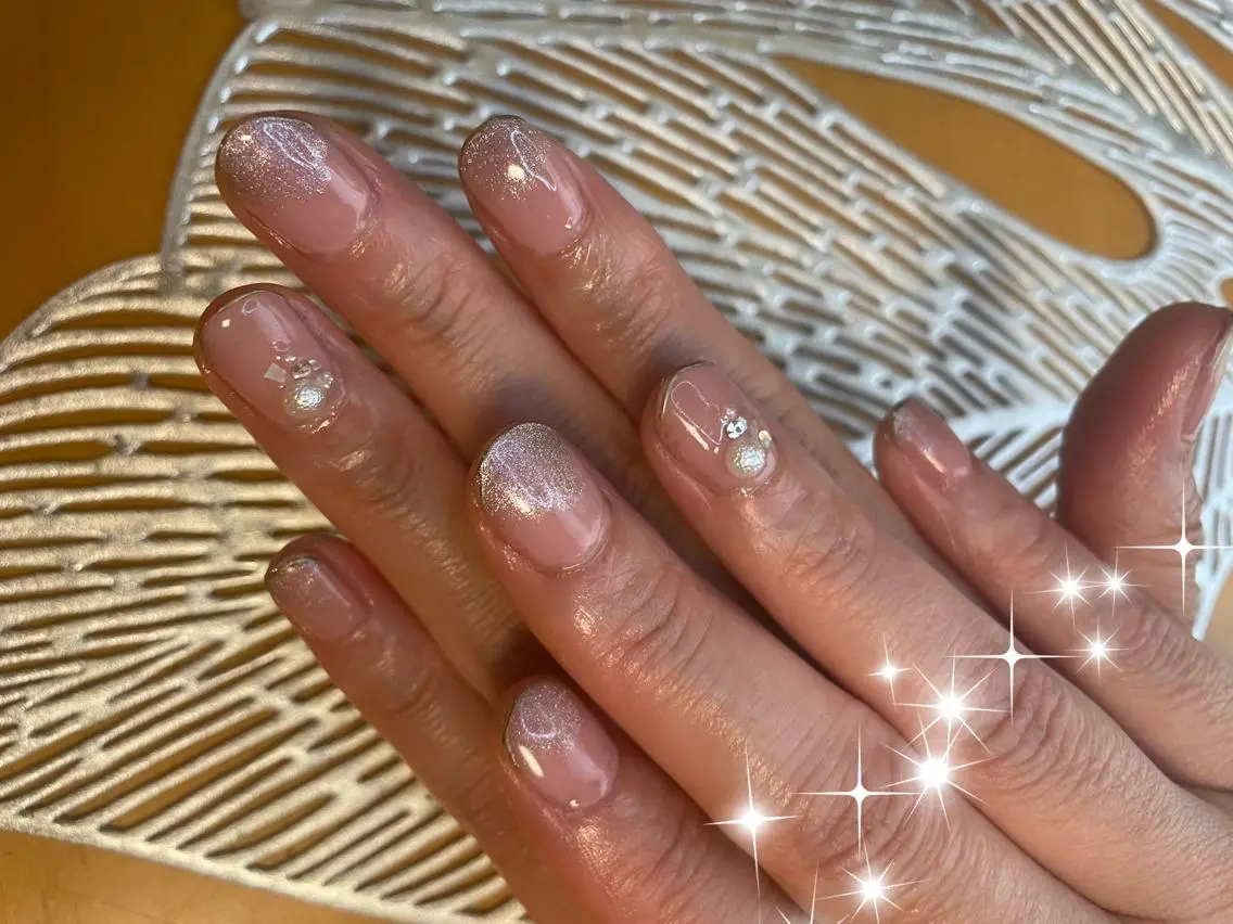 ネイル グラデーション マグネットネイル ワンカラーネイル NAIL★M 真紀のネイルデザイン