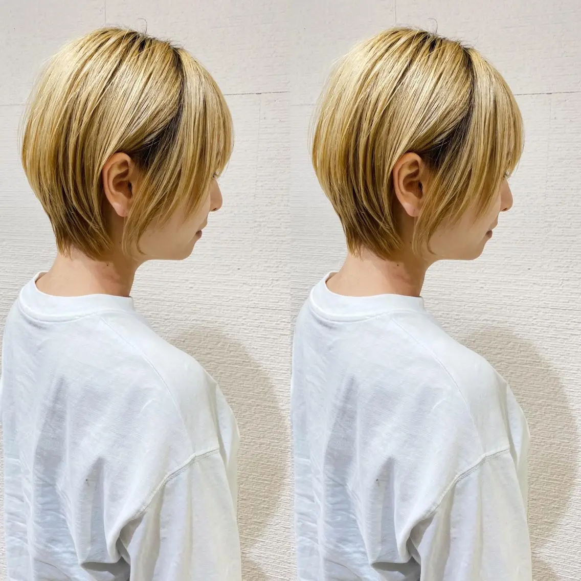ショート カラー 似合わせカット/ レイヤーカット/新谷のヘアスタイル