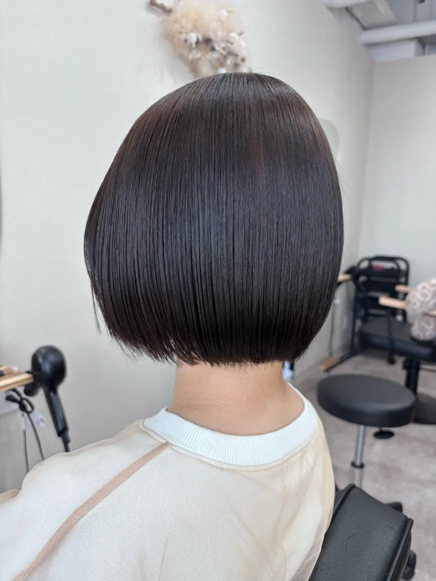 ショート カット トリートメント ヘッドスパ 🪼高評価🪼 💎藤咲💎のヘアスタイル