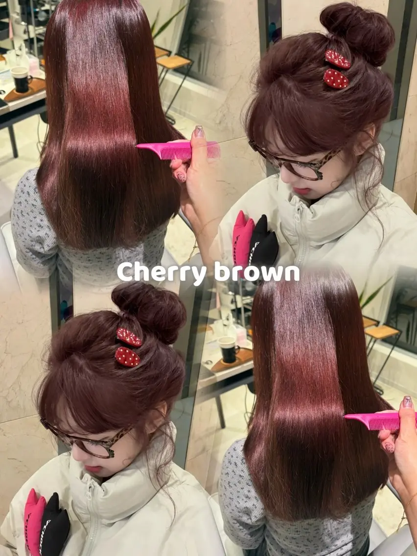 ロング カット ヘアカラー トリートメント しげ ゆりか/透明感 カラー/顔周りカットのヘアスタイル