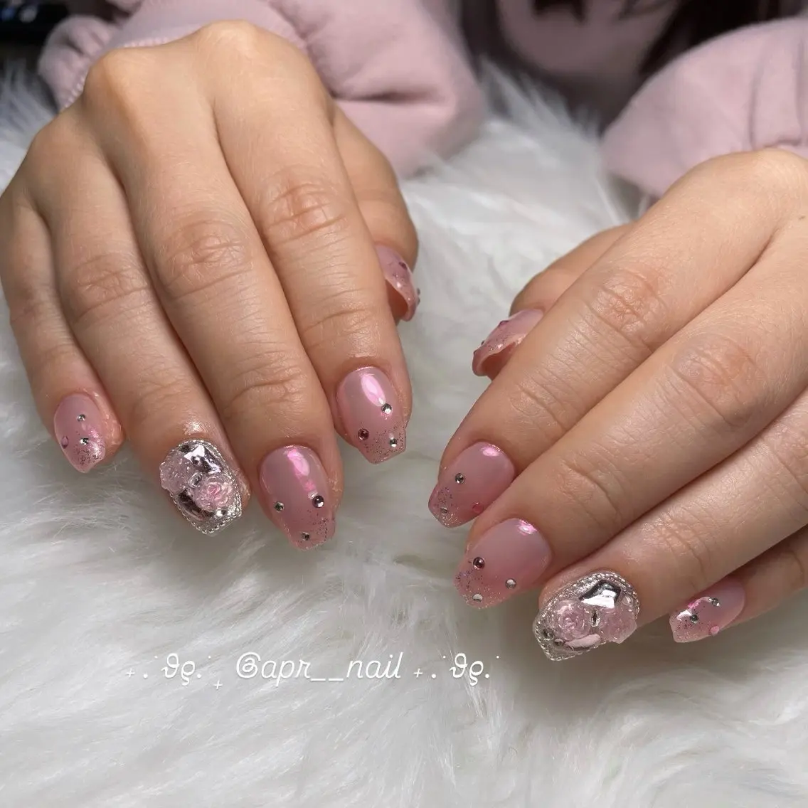 ネイル ハンドネイル Nailsalon apricotのネイルデザイン