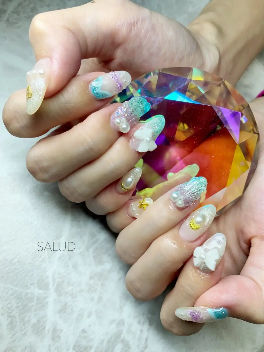 ネイル ハンドネイル Nail Salon SALUDのネイルデザイン