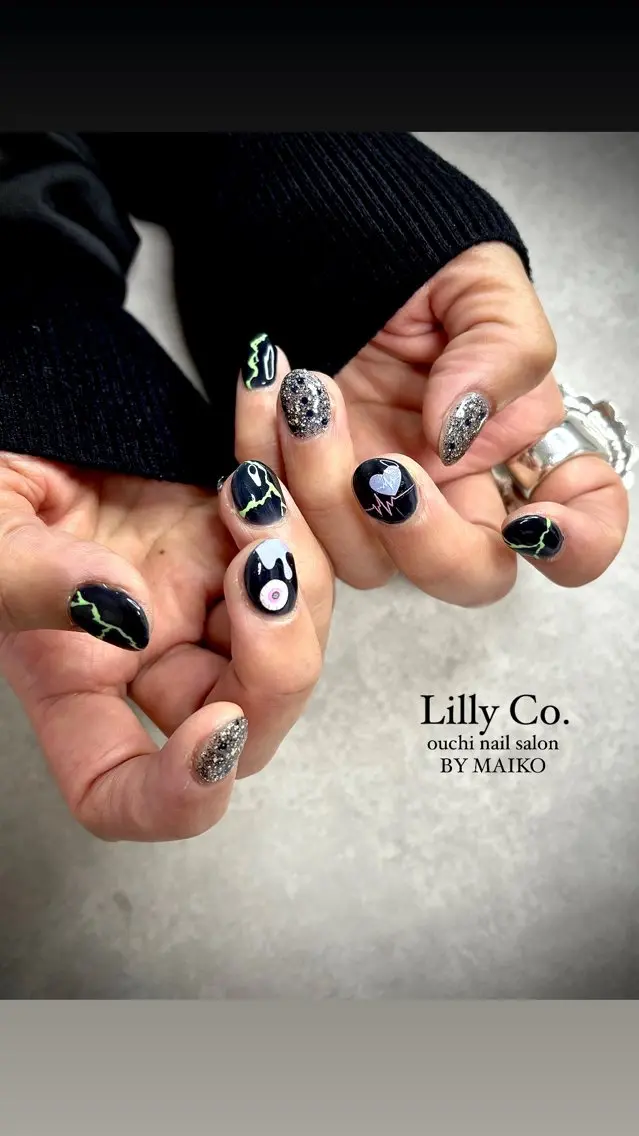 ネイル 持ち込み ハンドネイル ハンドケア Lilly Co.のネイルデザイン