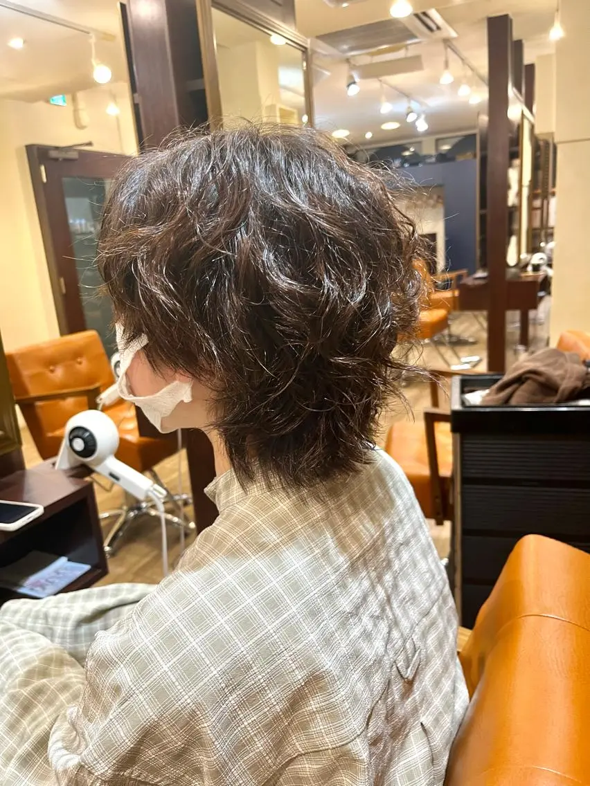 ⭐️ミニモ限定⭐️似合わせカット+ゆるふわパーマ+ケアトリートメントの写真