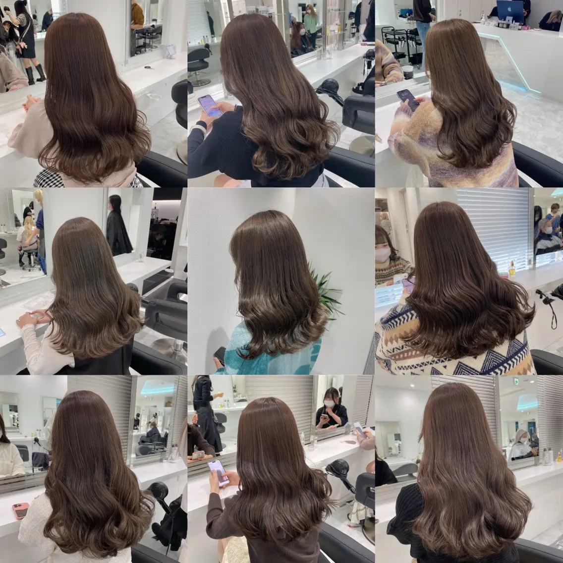 カラー 🤍ブリーチなし ブラウンhimi🤍のヘアスタイル
