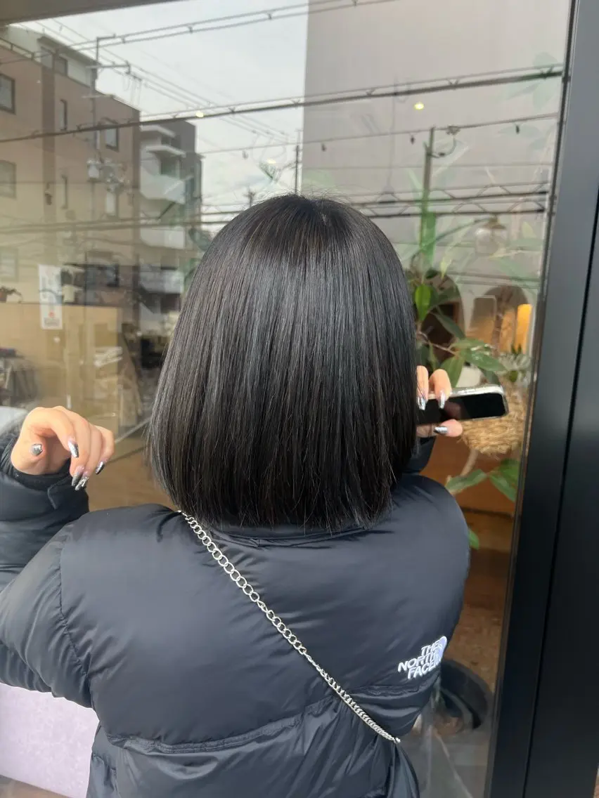 カラー ヘアカラー linna / 高槻 /透明感カラーのヘアスタイル