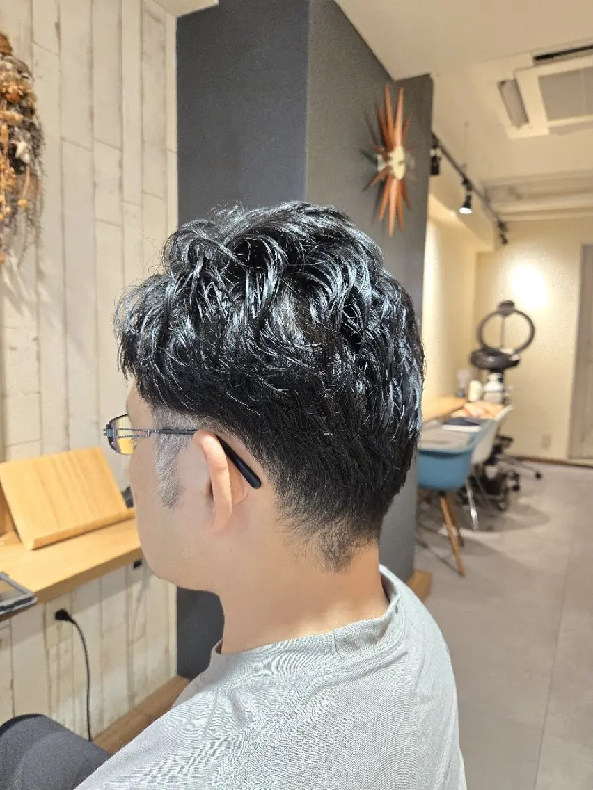 ショート メンズ カット 野村 果音(カノン)のヘアスタイル