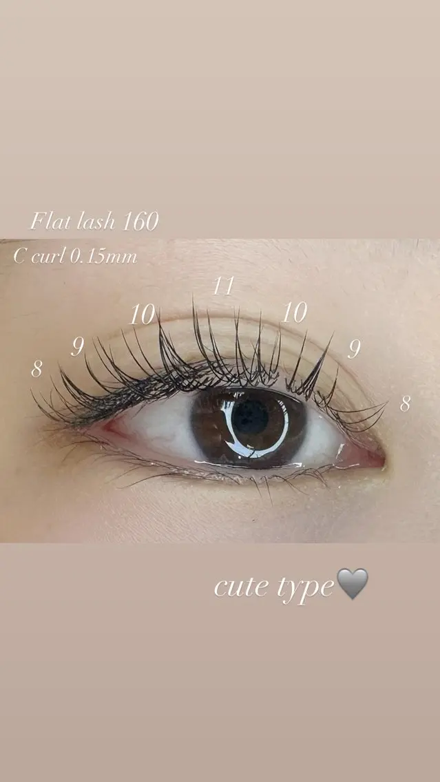 マツエク・マツパ Cカール フラットラッシュ マツエク EARTH eyelashのマツエク・マツパデザイン