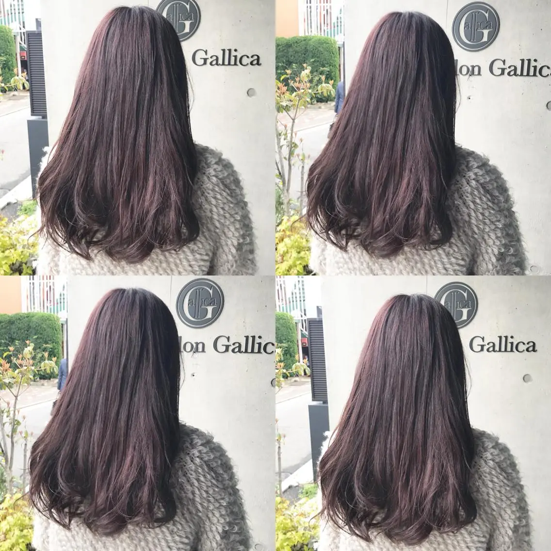セミロング カラー ヘアアレンジ ヘアカラー トリートメント ヘアセット 🫧柔色/トレンド カラー/川辺晴加のヘアスタイル