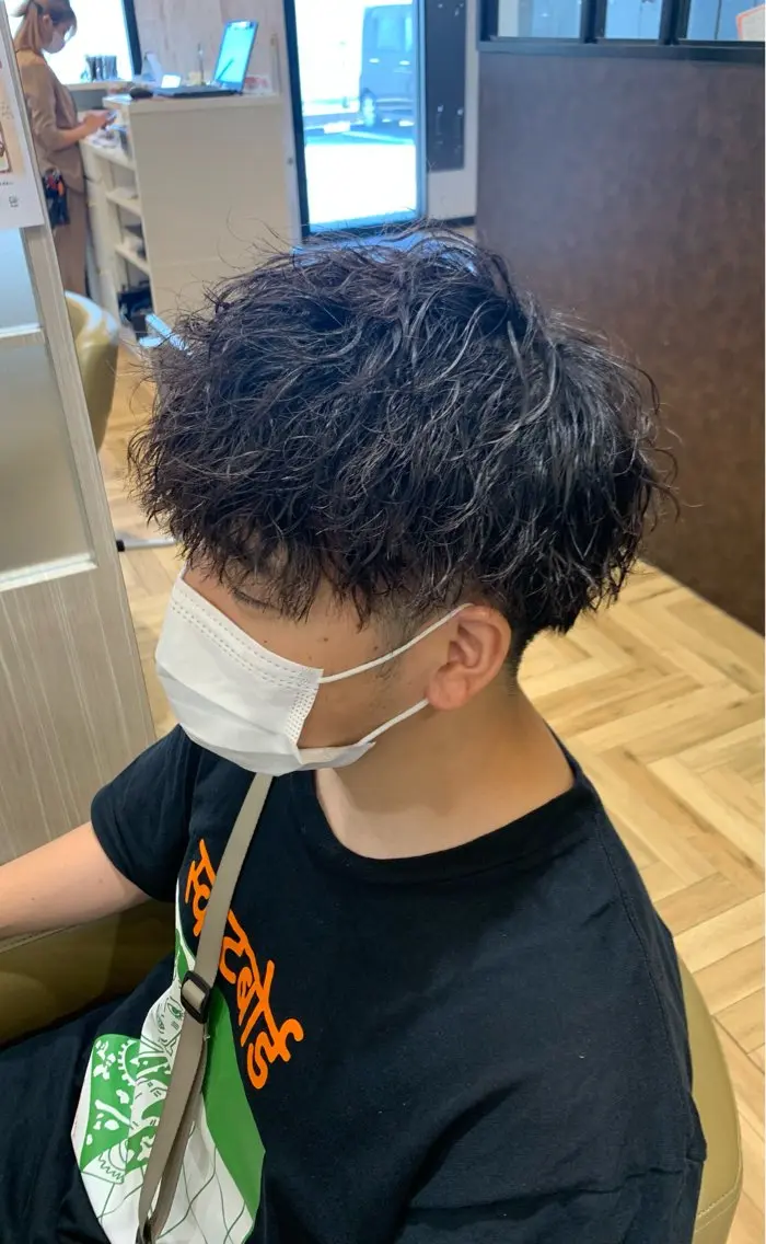 メンズ マッシュ 刈り上げ カット Mika/ SOiL岡崎のヘアスタイル