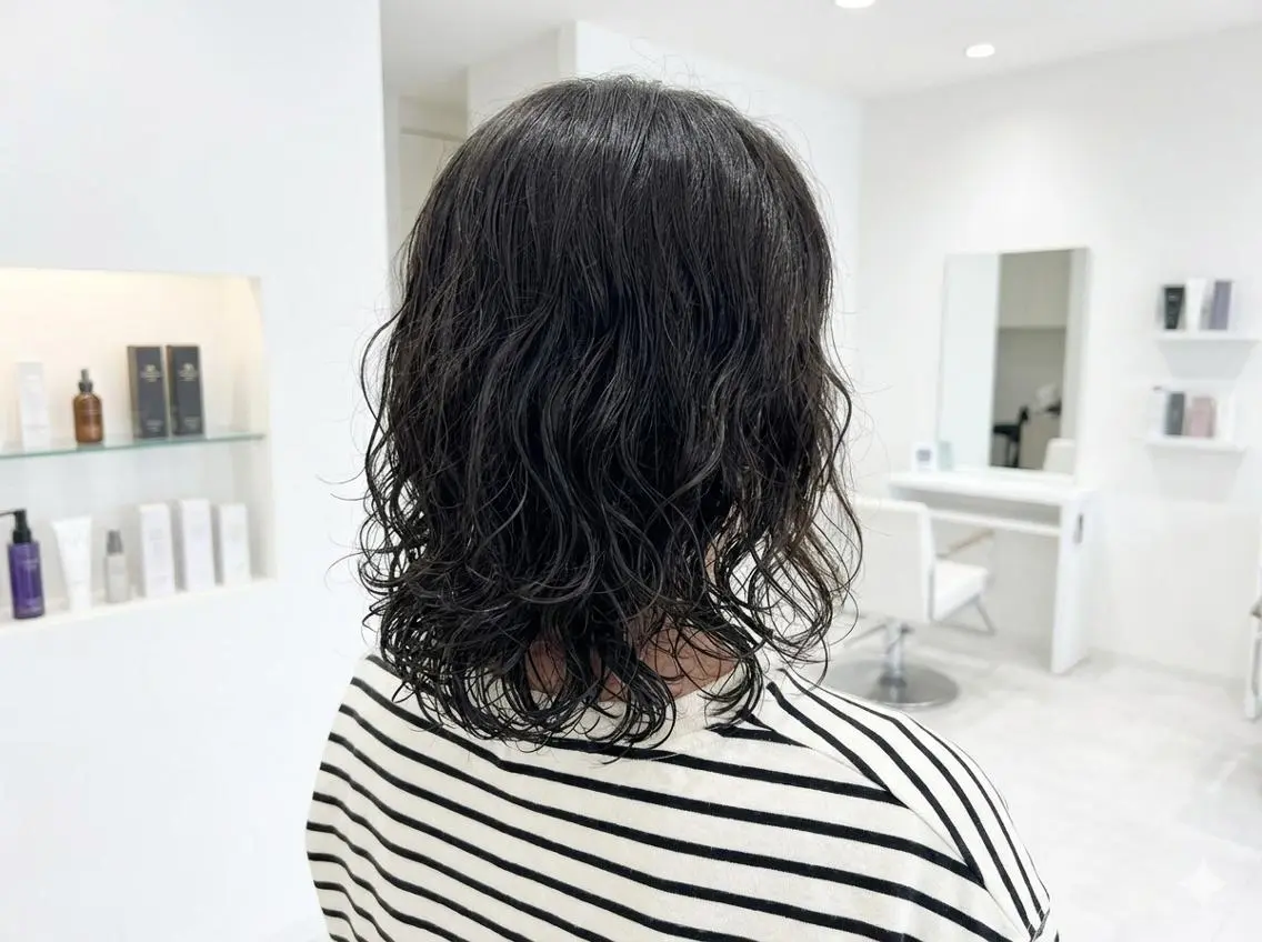 ショート パーマ パーマ特化✨/肥後 有紗のヘアスタイル