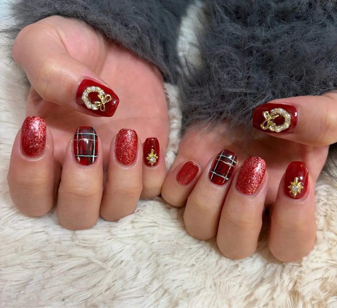 ネイル plus j ゆう˚ʚ♡ɞ˚のネイルデザイン