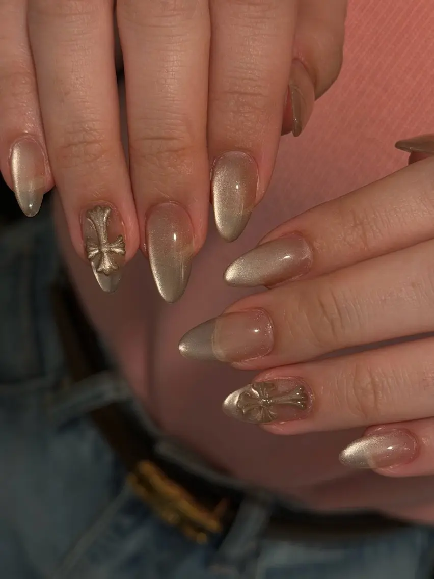 ネイル マグネットネイル nailpark_ MITSUMEのネイルデザイン