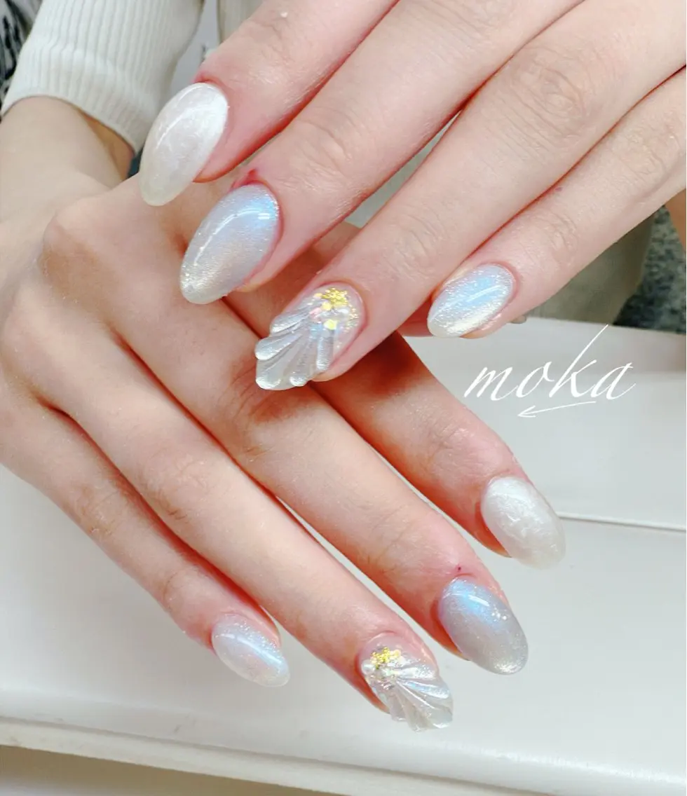 ネイル ハンドネイル ハンドケア 胡蝶蘭レディースサロ ンNailMOKAのネイルデザイン