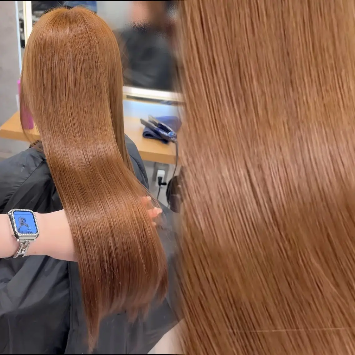 カラー ベージュカラー ブリーチ ダブルカラー ブリーチなしカラー トリートメント 札幌韓国風艶カラー 🎀𝐒𝐀𝐇𝐎のヘアスタイル