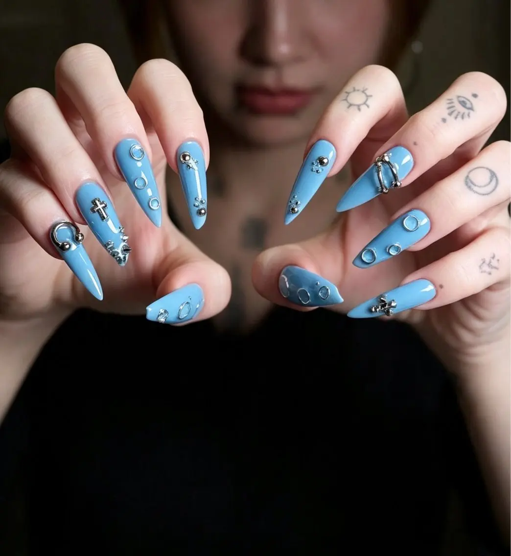 ネイル ジェルネイル 韓国ネイル シンプルネイル 夏ネイル ワンホンネイル NEM nailstudioのネイルデザイン