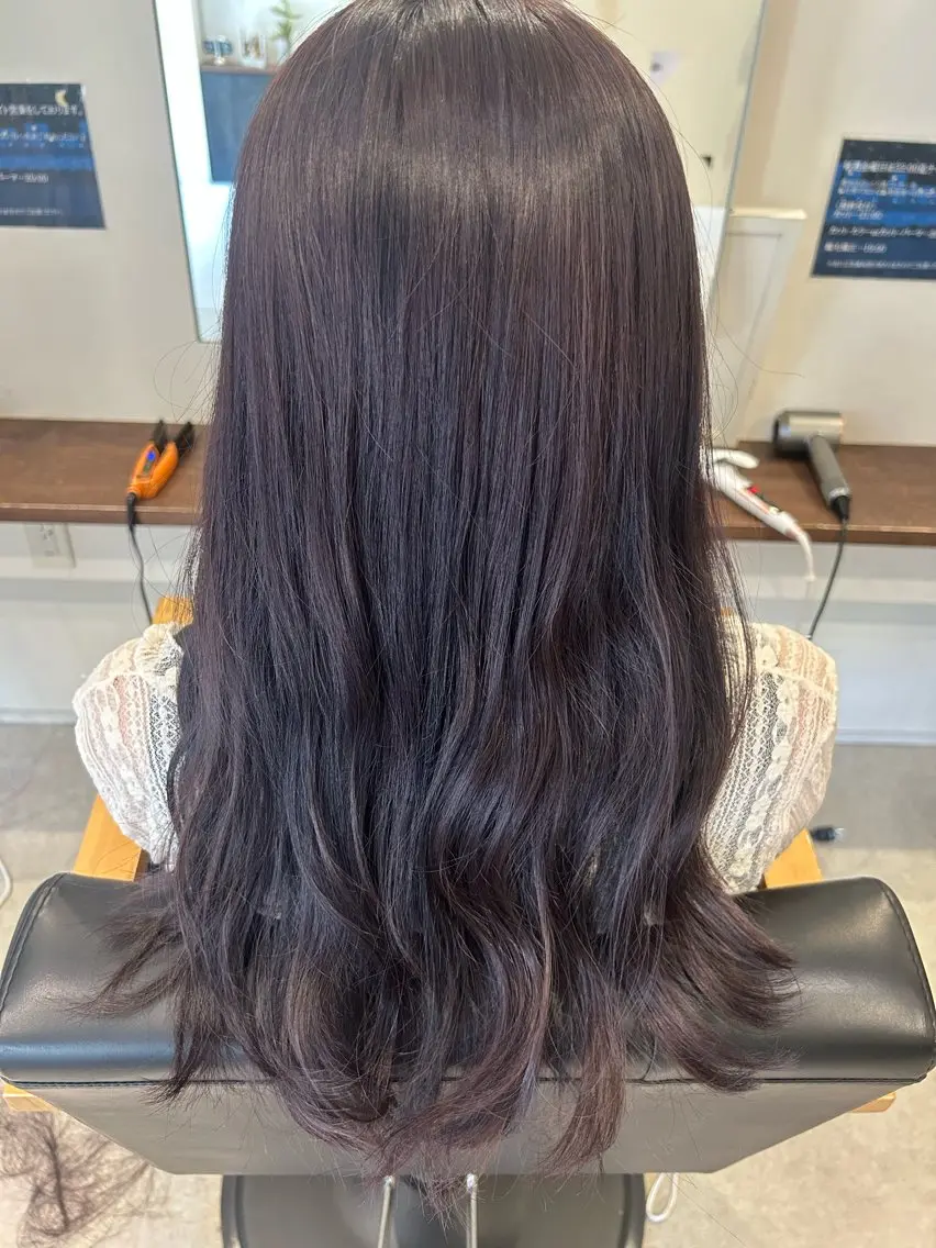 ロング カラー ヘアカラー 江川 輝星のヘアスタイル