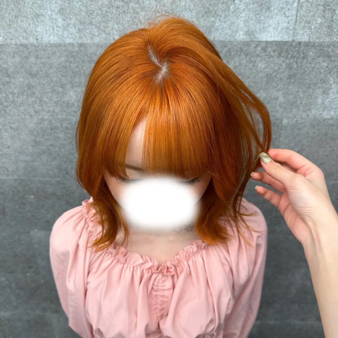 《ブリーチ1回＋カラー🦢＋4STEPトリートメント🫧》ダブルカラー＋トリートメント🩶の写真