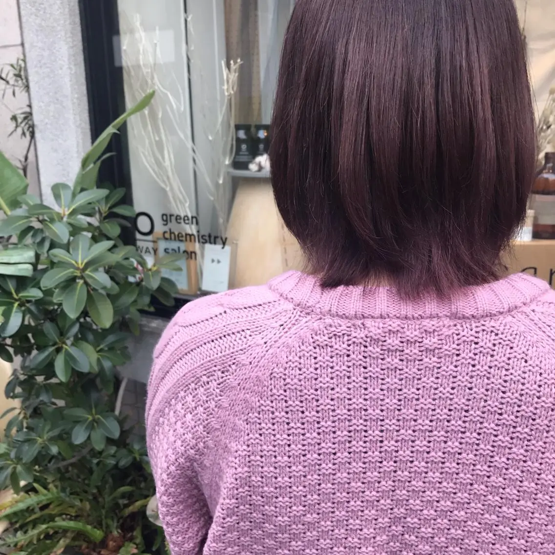 ショート カット ヘアカラー トリートメント 艶髪color💎髪 質改善ストレート大吉のヘアスタイル