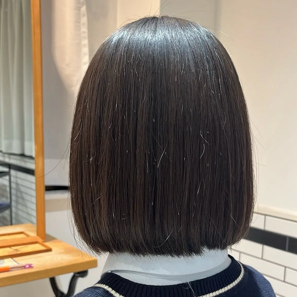 ミディアム 髪質改善 hanane .のヘアスタイル