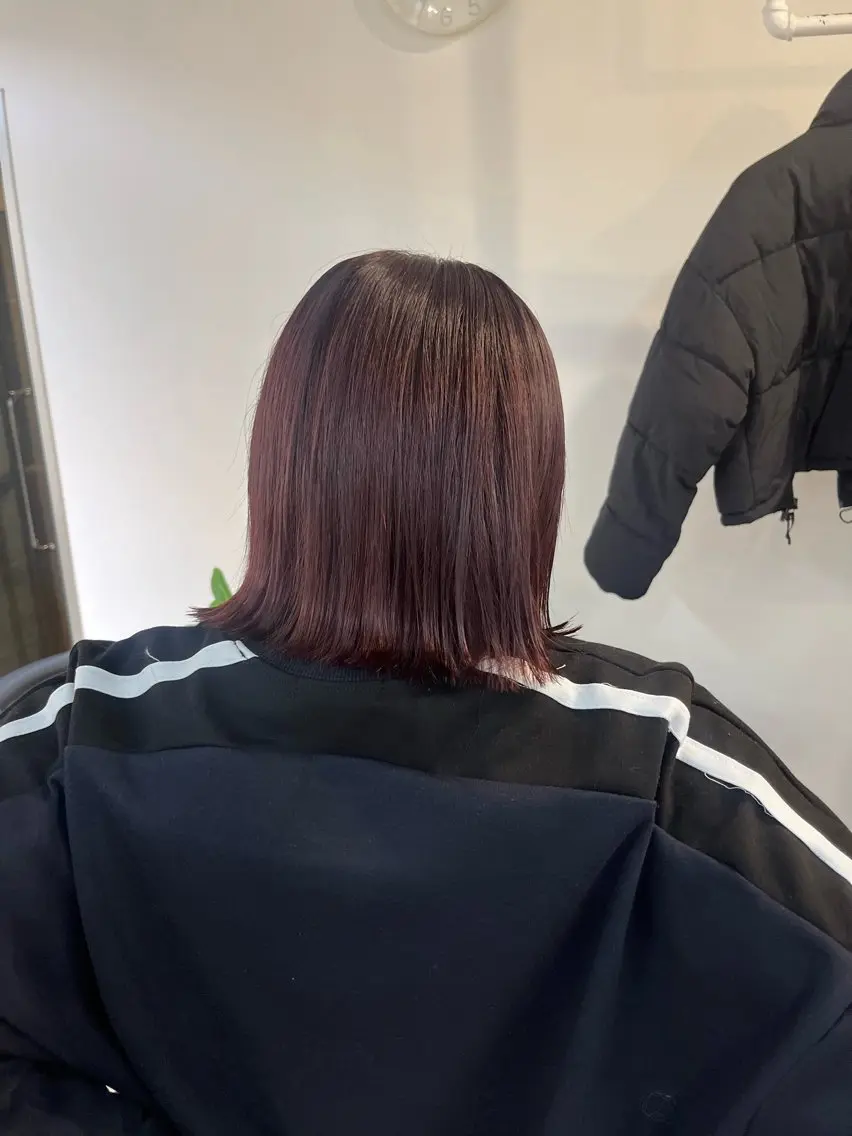 🧤【cut +ブリーチカラー】の写真