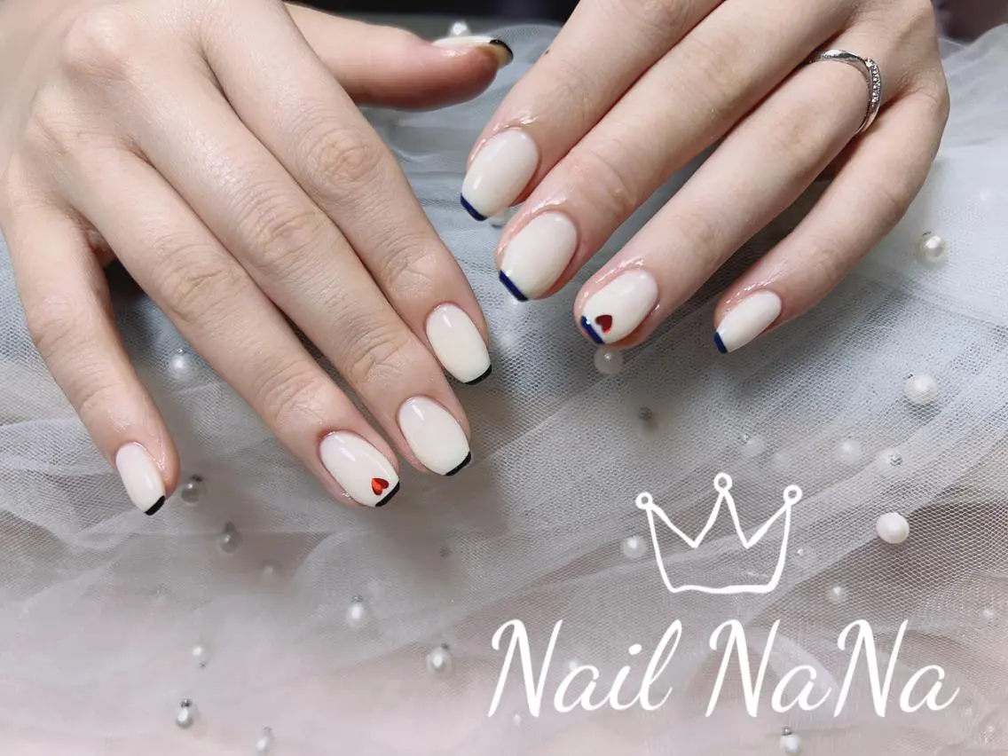 ショート カラー ネイル ハンドネイル Nail NaNaのネイルデザイン