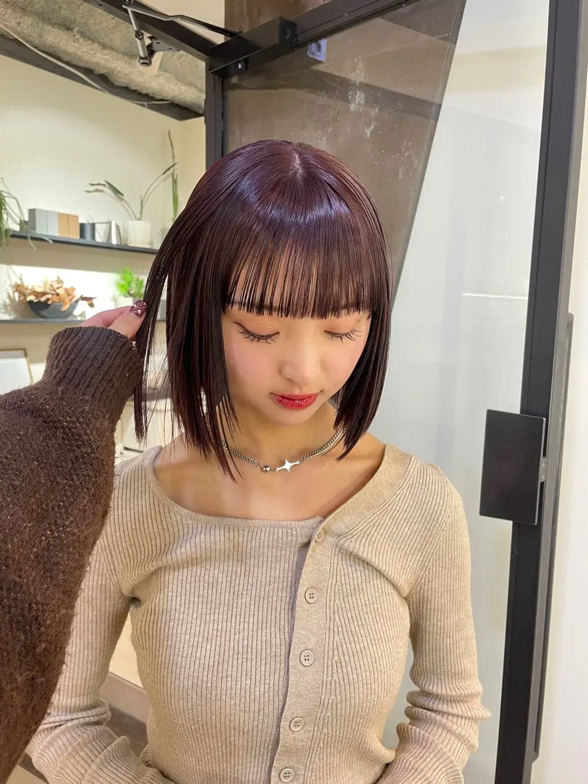 カラー シイナ /札幌美容師のヘアスタイル