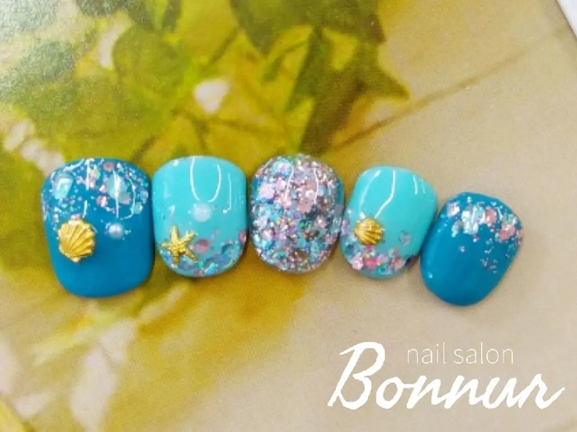 ネイル アートネイル フットネイル BBnail ogataのネイルデザイン