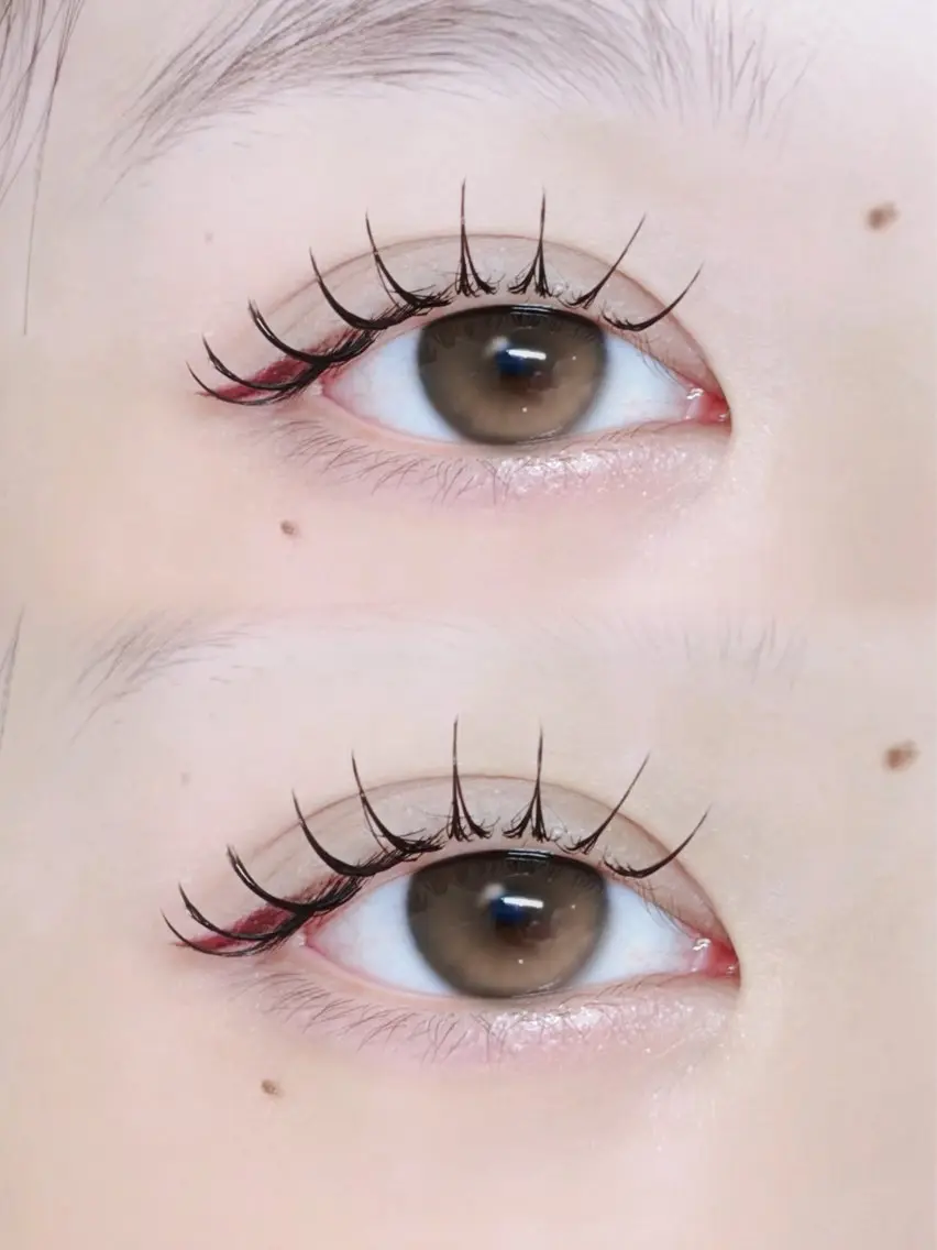 【🌟エク✖️パーマ✖️持ち重視🌟】LEDアンドヘルシー120本➕アイパック➕コーティング仕上げの写真